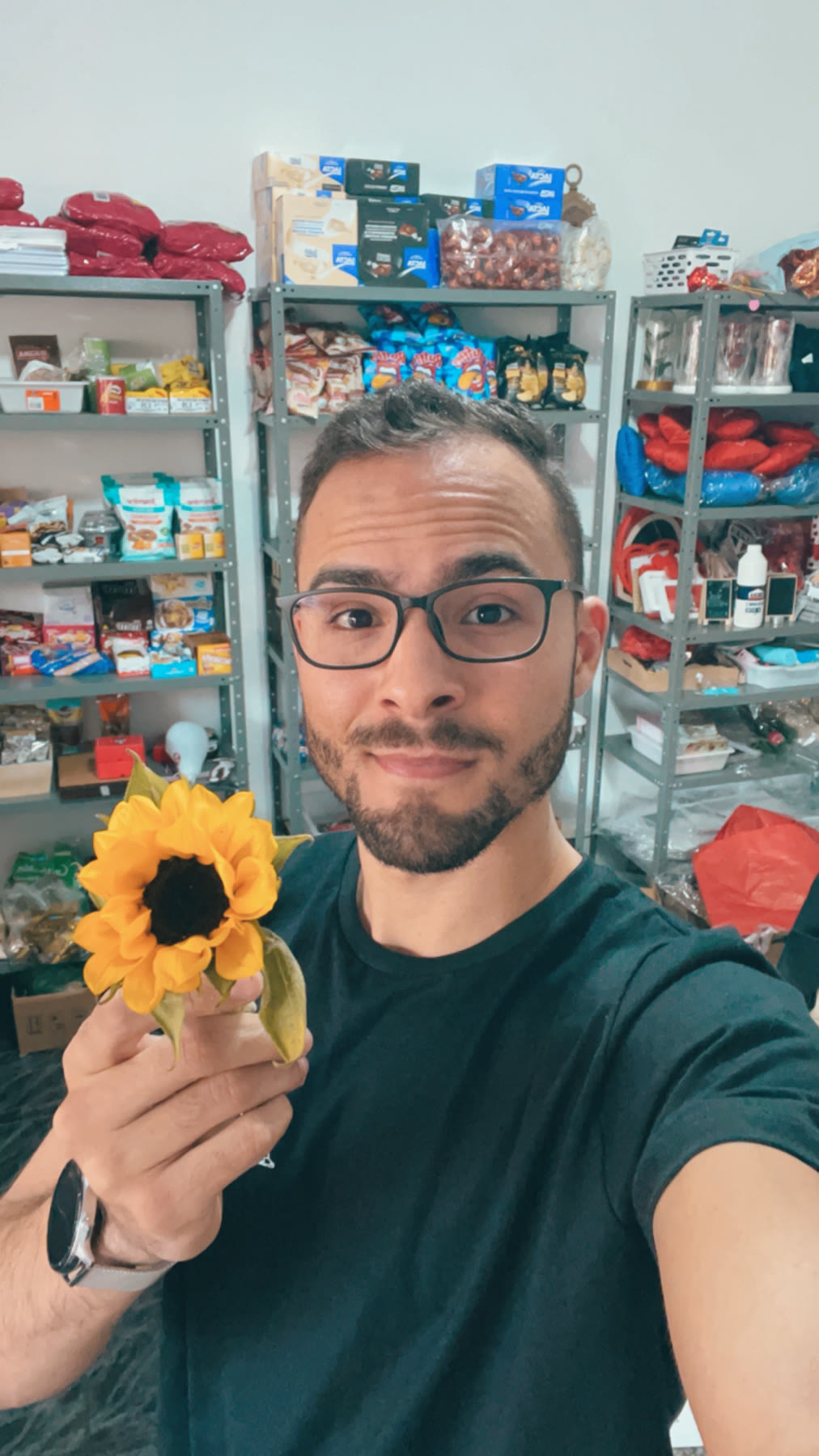 Guilherme Fonseca dentro da operação da Doce Cesta